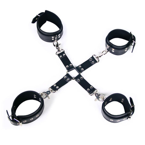 Faux Leather Hog Tie